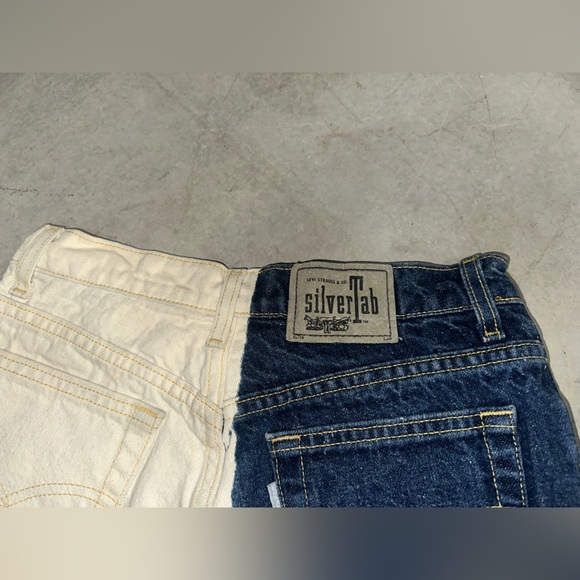 LEVIS SILVER TAB LOWCUT SHORTS